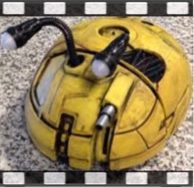 movie of Roomba modified to look like a DRD